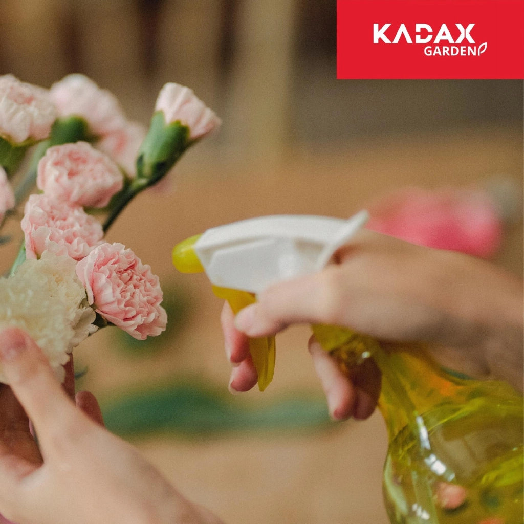 Spruzzatore KADAX per piante e fiori, 550 ml, manuale e regolabile.