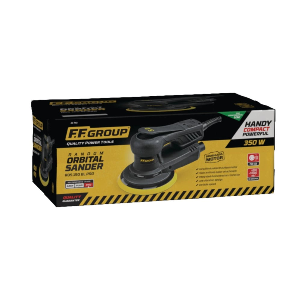 Ff group ros 150 bl pro da 350w levigatrice rotorbitale