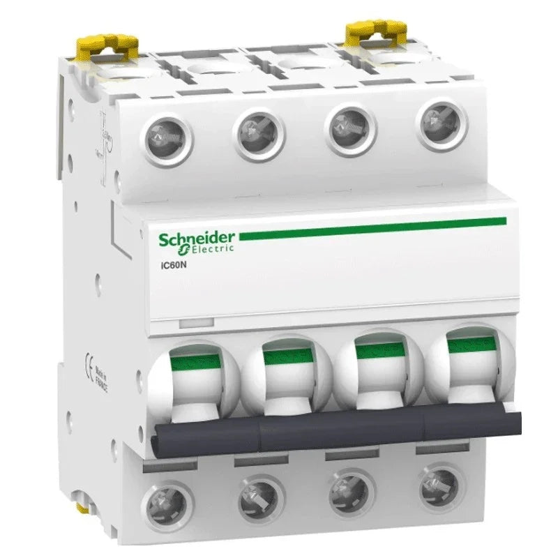 Interruttore magnetotermico Schneider 4P 63A 6KA C 4 moduli A9F79463