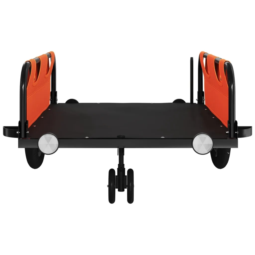 Rimorchio da Bici Arancione e Grigio Oxford e Ferro CFW5588864