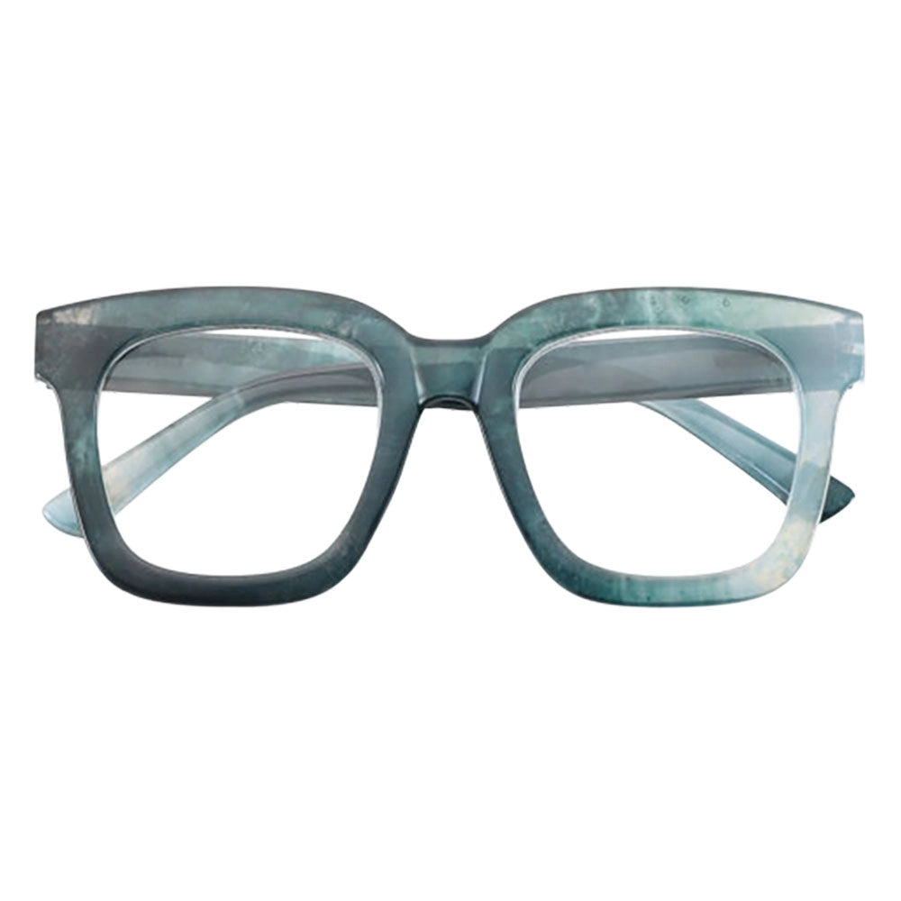 Occhiali lettura verde marmorizzato +2,50
