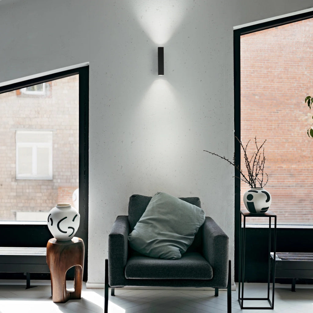 Applique Look 2 Luci Led Integrato Bianca