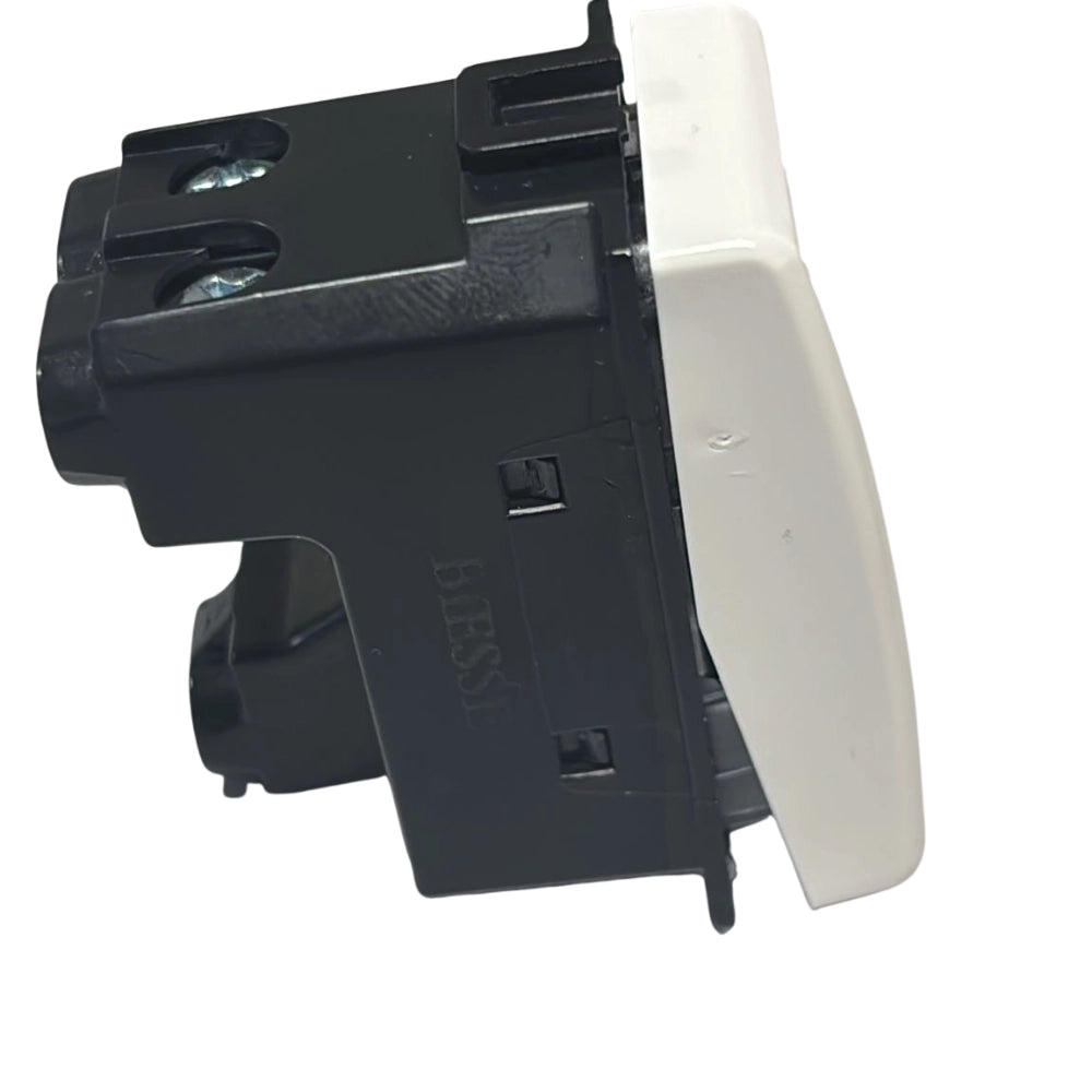 Biesse serie fom dev deviatore unipolare 16a compatibile serie bticino matix