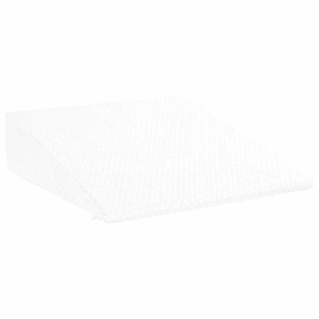 Cuscino a Wedge Bianco 69 x 64 x 19 cm Schiuma Memory 42020204