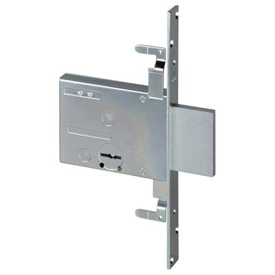 SERRATURA METALLO INFILARE 57016 CISA  B.Q ZINC F.MM 25 DM M4 TRIPL H.MM 82 E.MM 70