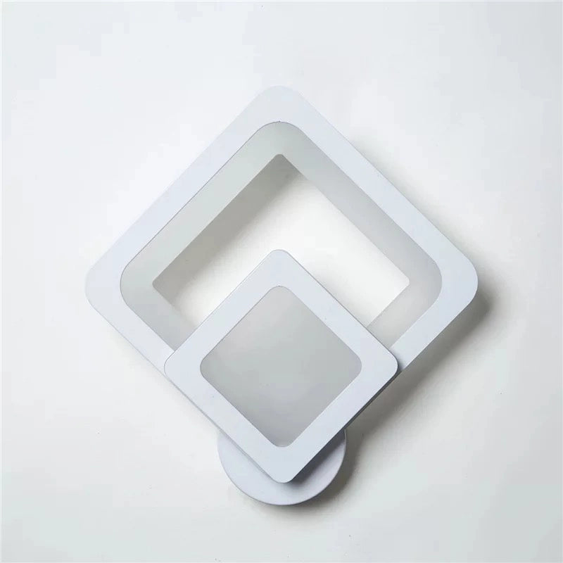 Applique Lampada da parete per muro a LED 12W moderna Rombi Luce per interno