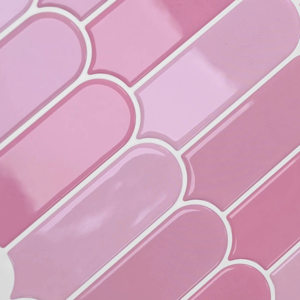 Piastrella Piuma 20 pcs Rosa 30 x 30 cm Poliuretano e PET 42046211