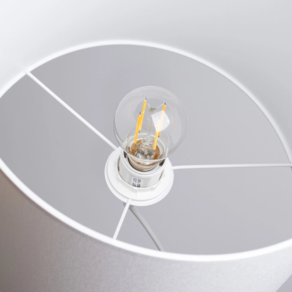 Lampada a sospensione bianca Ø30 Zephyr Pure Lume E27 15W
