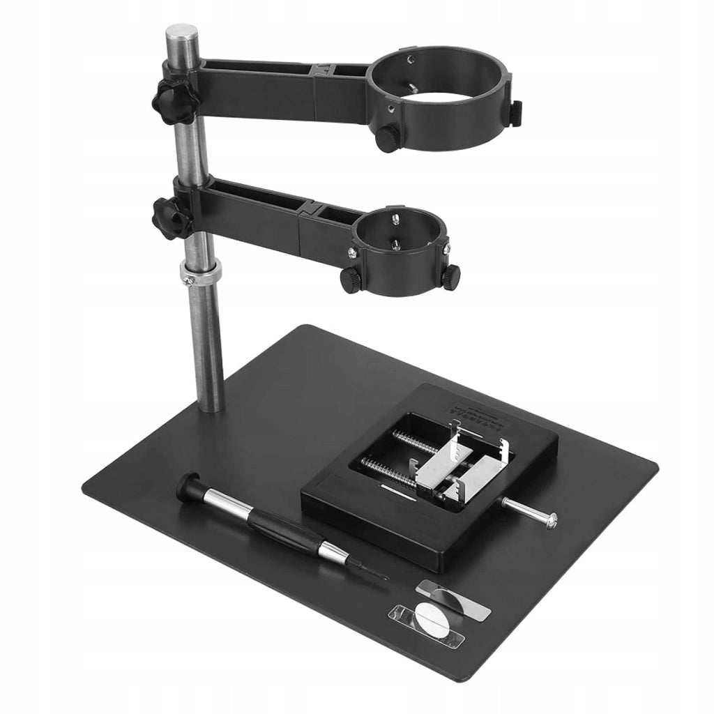 Piattaforma di Montaggio per Hotair e PCB – Supporto per BGA e PCB | Dimensioni 20x25cm, Altezza 24,5cm