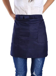 Cucina Unisex a Mezza Lunghezza - Resistente all'Olio - Con Tasche - Comodo - 100% Poliestere