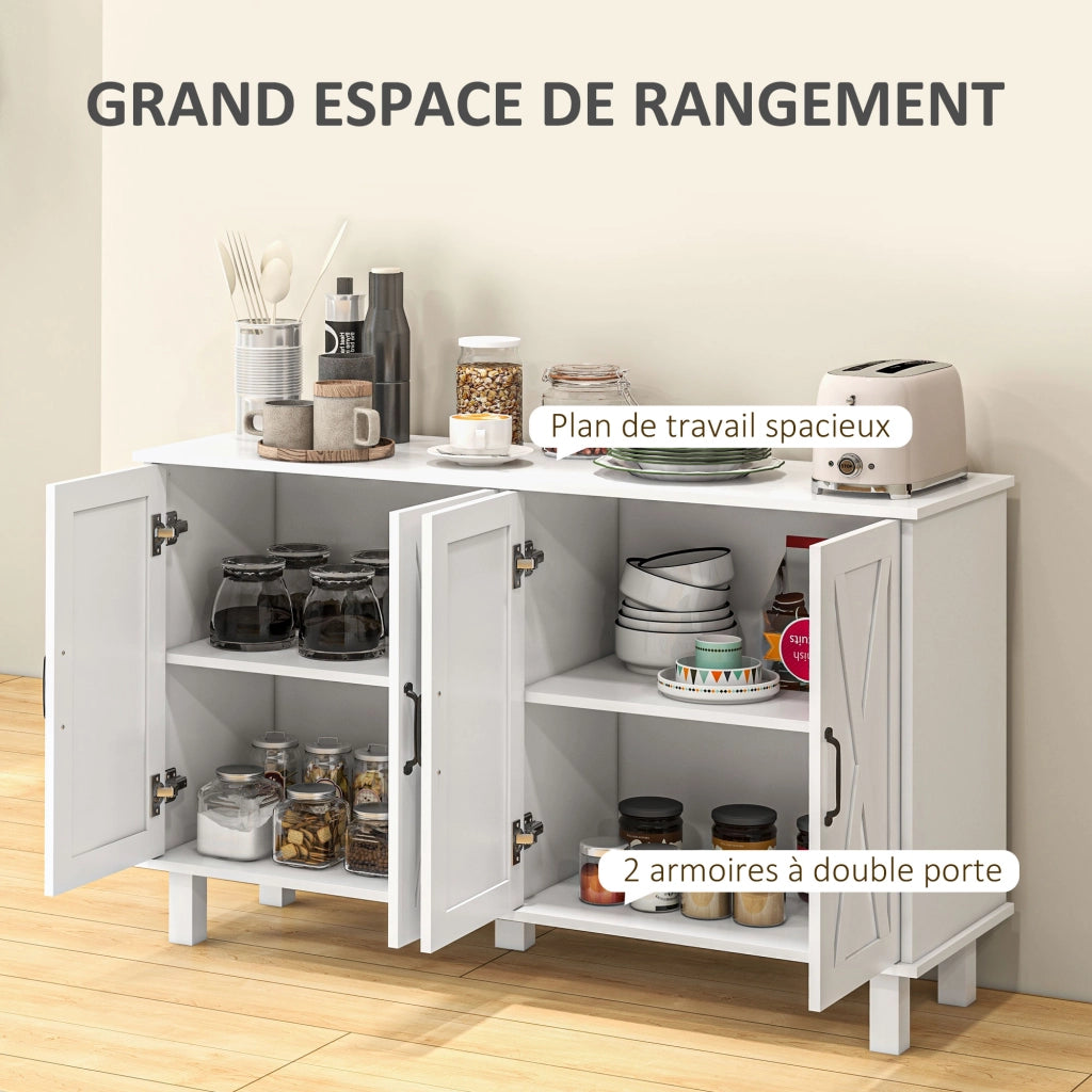 Credenza ¨C Minimal ¨C Bianco 120 cm