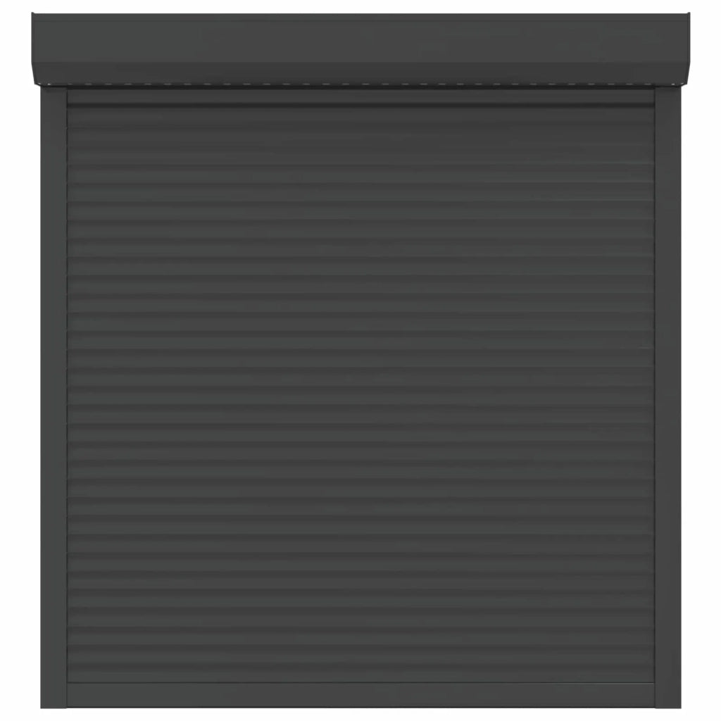 Persiana a rullo Antracite 130 x 140 cm Alluminio e poliuretano CFW8427314
