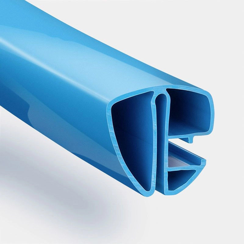 Kit Profili Superiori Rigidi Per Piscina A Forma Ovale 7,00 X 3,50 - In Pvc Sabbia Colore: Blu