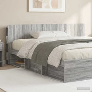 Testata del letto Grigio Sonoma Legno ingegnerizzato 8001234
