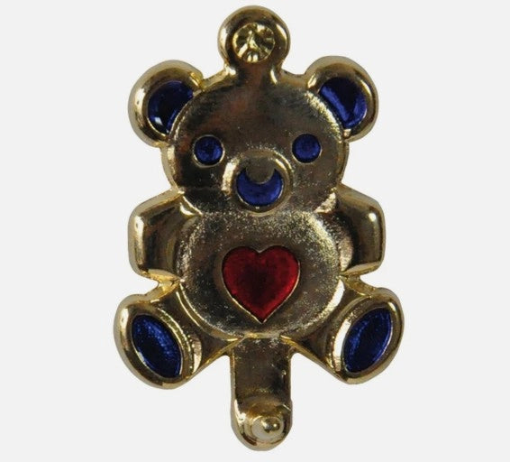 GANCI ORSETTO ORO PZ2 QUADRI