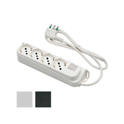 Multipresa 4X2Pt Sk Nero Int Retail 47421 Fme