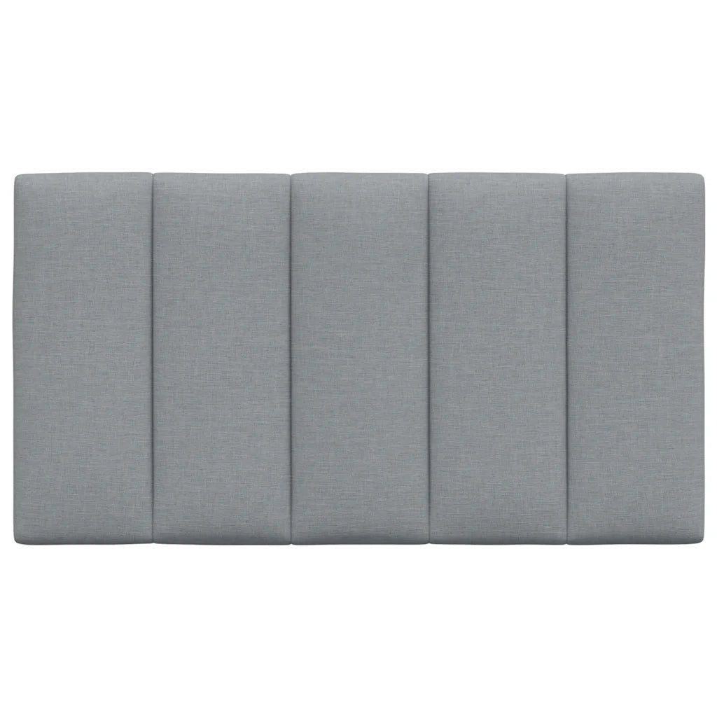 Cuscino Testiera Hanko Grigio Chiaro 80 cm in Tessuto 4019135