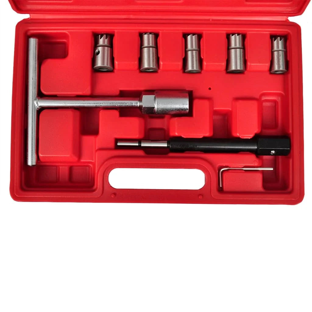 Kit alesatore iniettori 7 pezzi con coltelli per motori diesel 02_0004223
