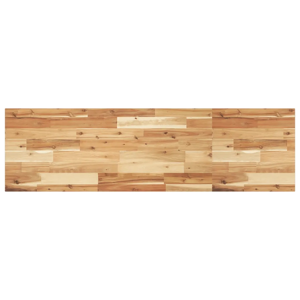 Mensole da Parete 4 pz 120x40x2 cm Legno Acacia Rifinito a Olio 3279566