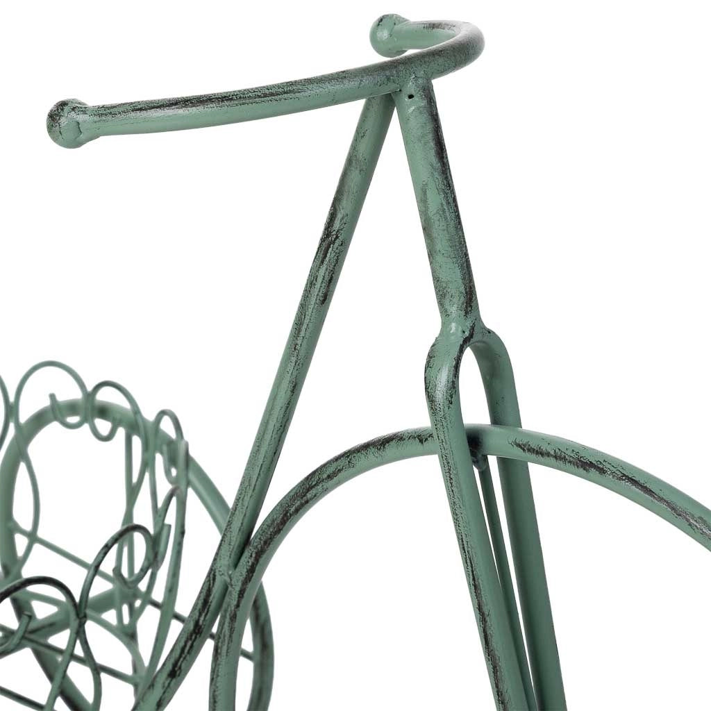 Portavaso verde, 58x27x35h cm