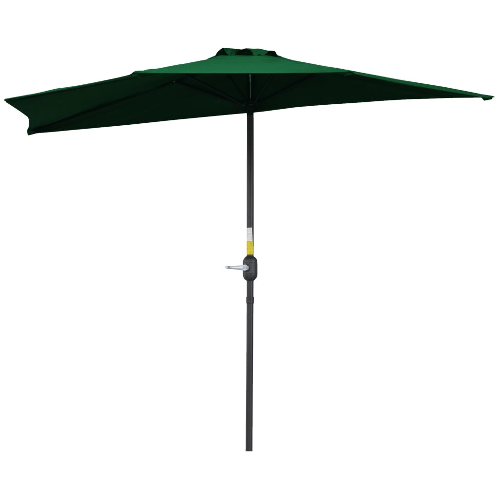 Parasole per balcone ¨C zephmum ¨C verde 2.93x1.5x2.49m