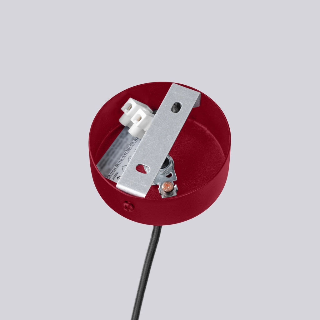 Lampadario HALO 6 bordeaux