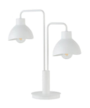 Lampada da tavolo moderna bianca Holi 2xE27 15W Sigma