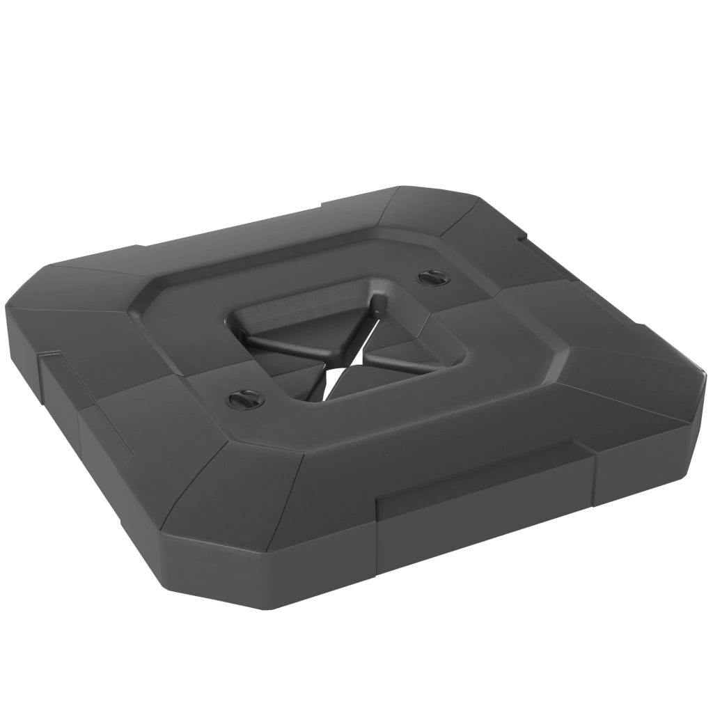 Base per ombrellone 2 pezzi ¨C Zephmum ¨C Grigio 40x40x15 cm