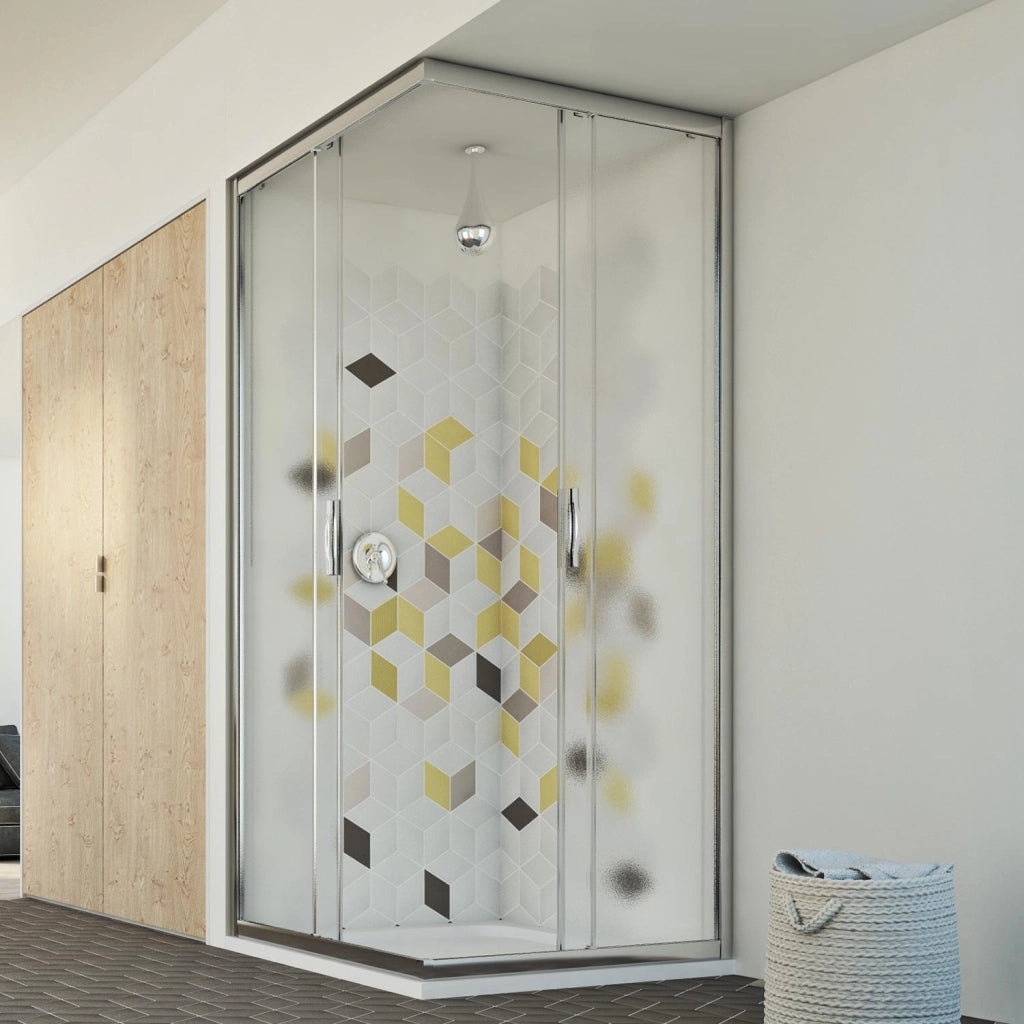 Box doccia 72x75CM H198 stampato C mod. Evolution