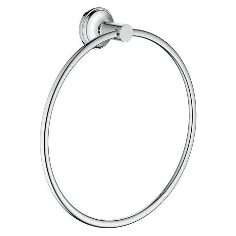 Porta salviette ad anello Essentials Authentic in cromo