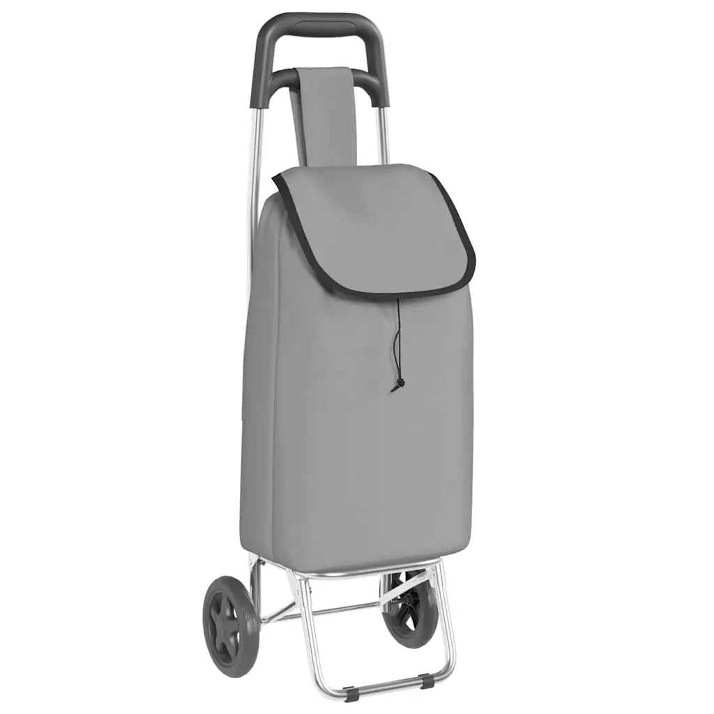 Carrello della spesa Grigio 35 x 28 x 92 cm Tessuto Oxford CFW6880942