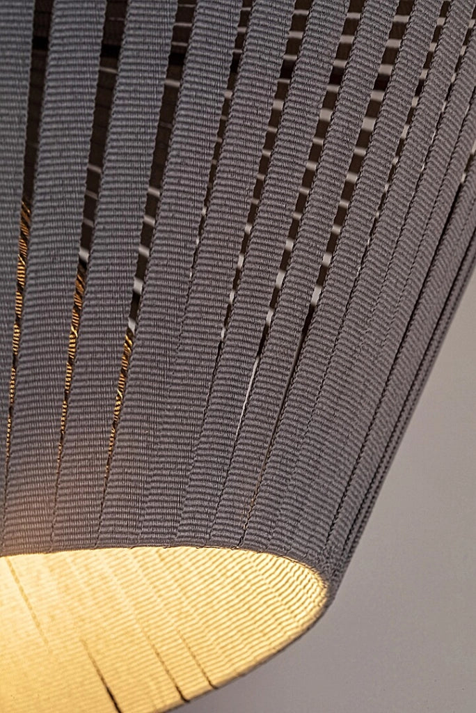 Lampada a sospensione vintage Revan grigia Ø40 E27 Rabalux