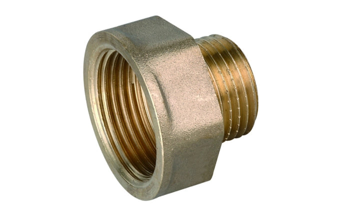 PROLUNGA RIDOTTA FM IN OTTONE GIALLO IBP- 3/8 x 1/2- IBP- pezzi 1