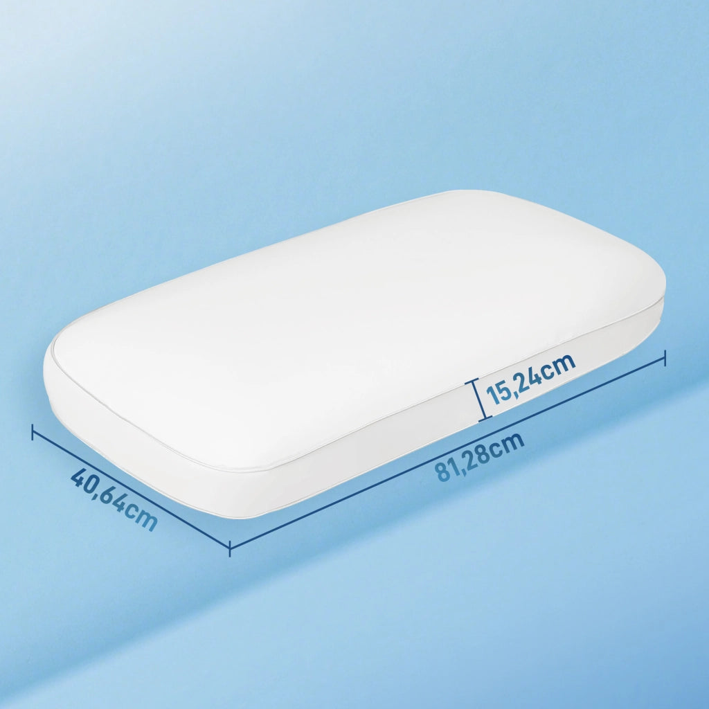 Cuscino Ergonomico in Memory Foam ¨C Minimal ¨C 81x40 cm Crema