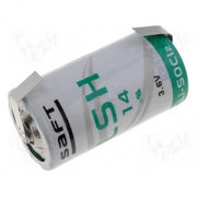 BATTERIA LITIO SAFT LSH14 C 3,6V 5,5 Ah CON LAMELLE