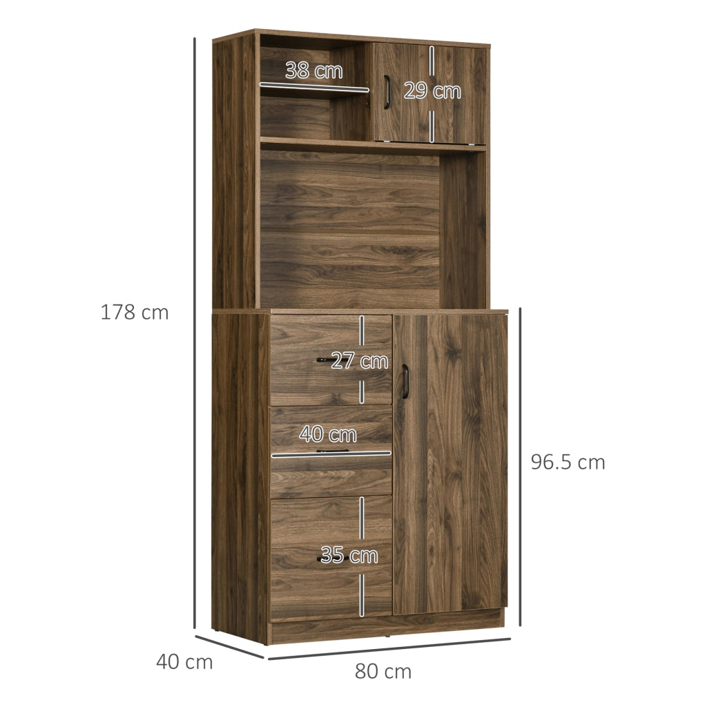Credenza con 3 Cassetti e Ante ¨C Minimal ¨C Legno Massello