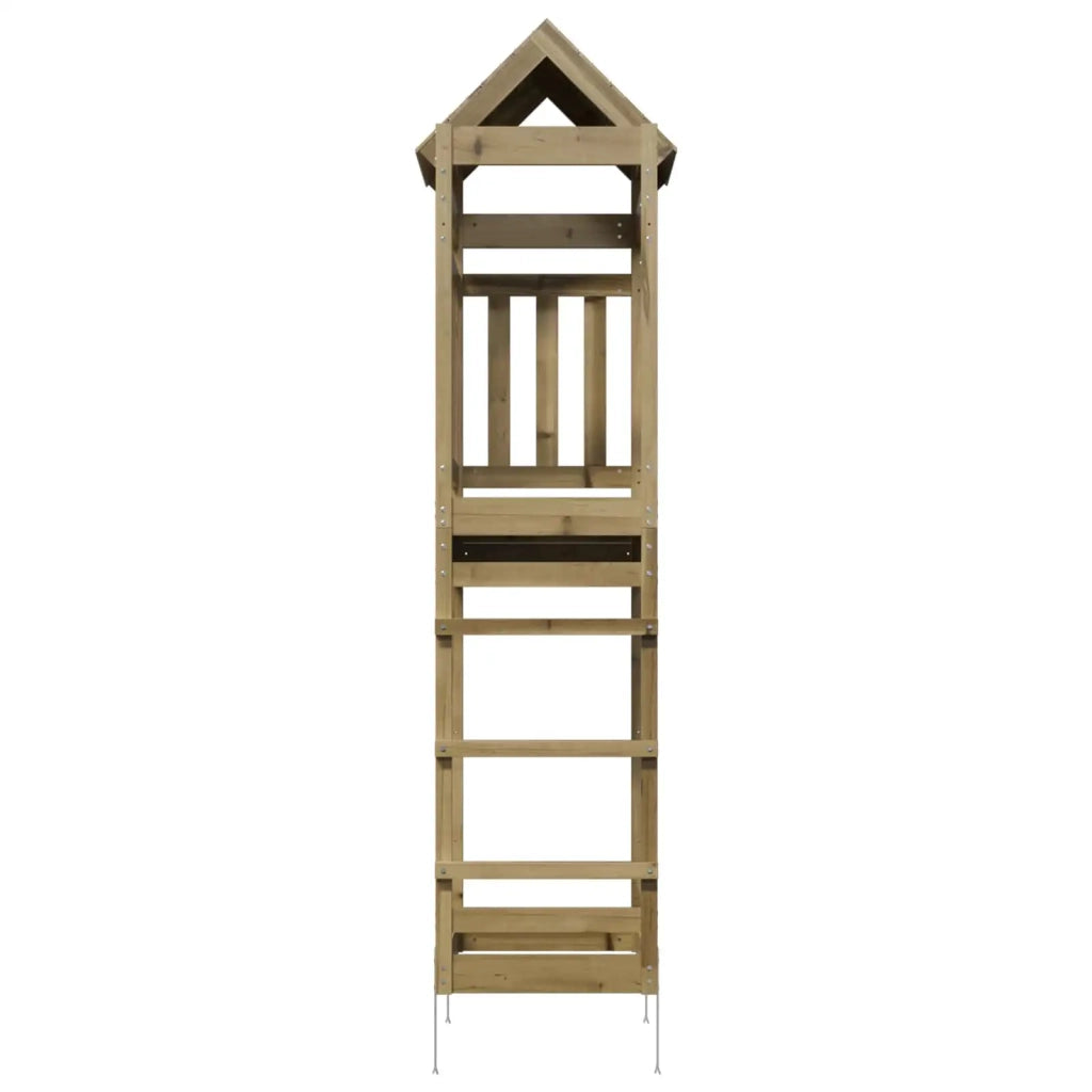 Torre da Gioco Marrone Legno Impregnato Solido 3417201