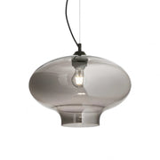 Lampada A Sospensione Bistro' Sp1 Round Fume' Ideal-Lux