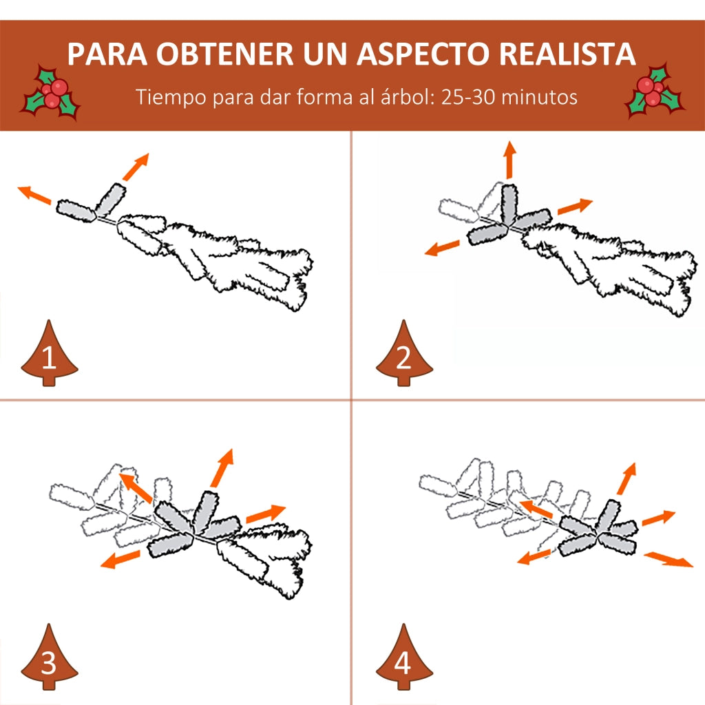 Albero di Natale Artificiale ¨C Minimal ¨C Verde 180 cm