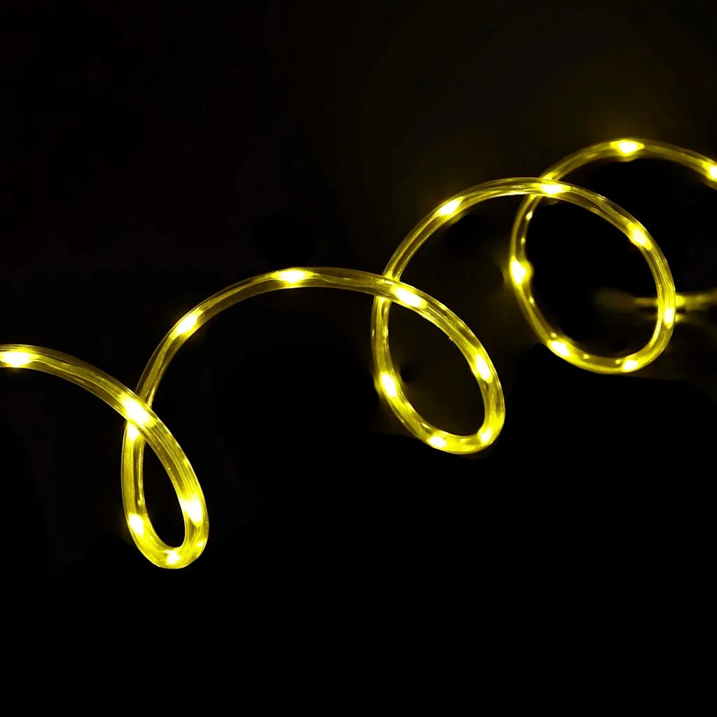 Luce a corda con 240 LED Bianco caldo 10 m PVC 42018940