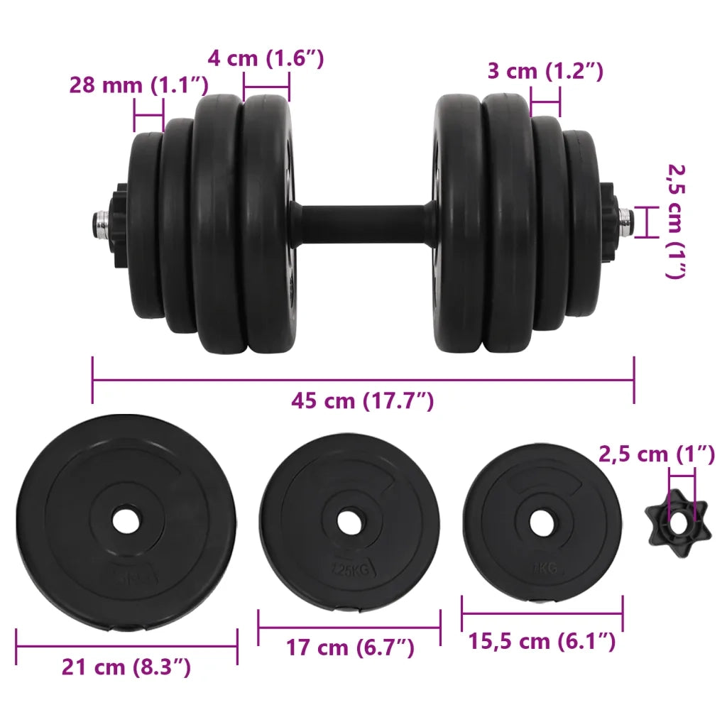 Manubri 2x15 kg 90267