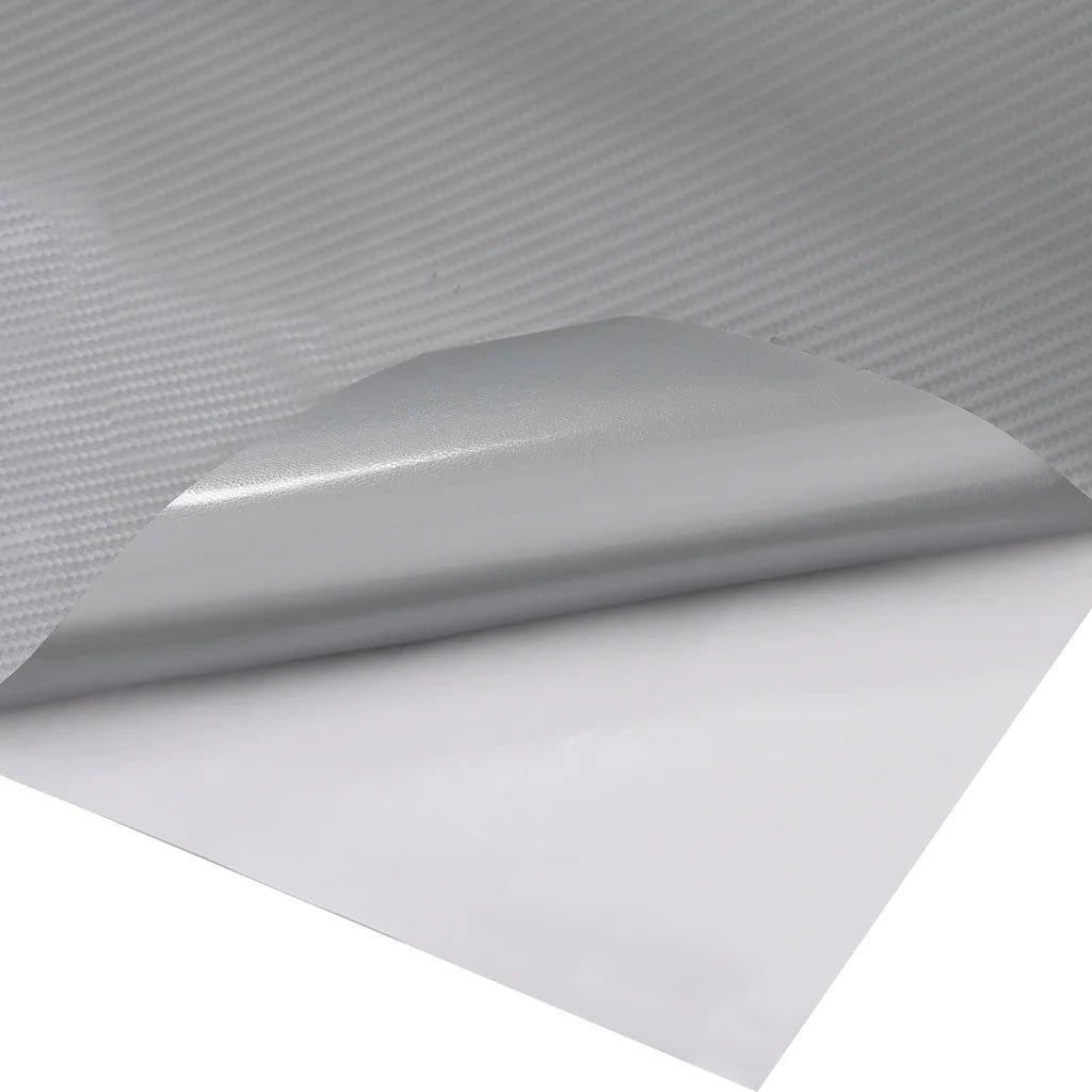Pellicole per Auto 2 pz 4D Argento 100x150 cm+50x150 cm CFW2205447