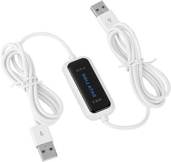 Cavo di trasferimento dati USB 2.0 per laptop - Trasferimento file da laptop a PC - Alta velocità di trasferimento dati USB.
