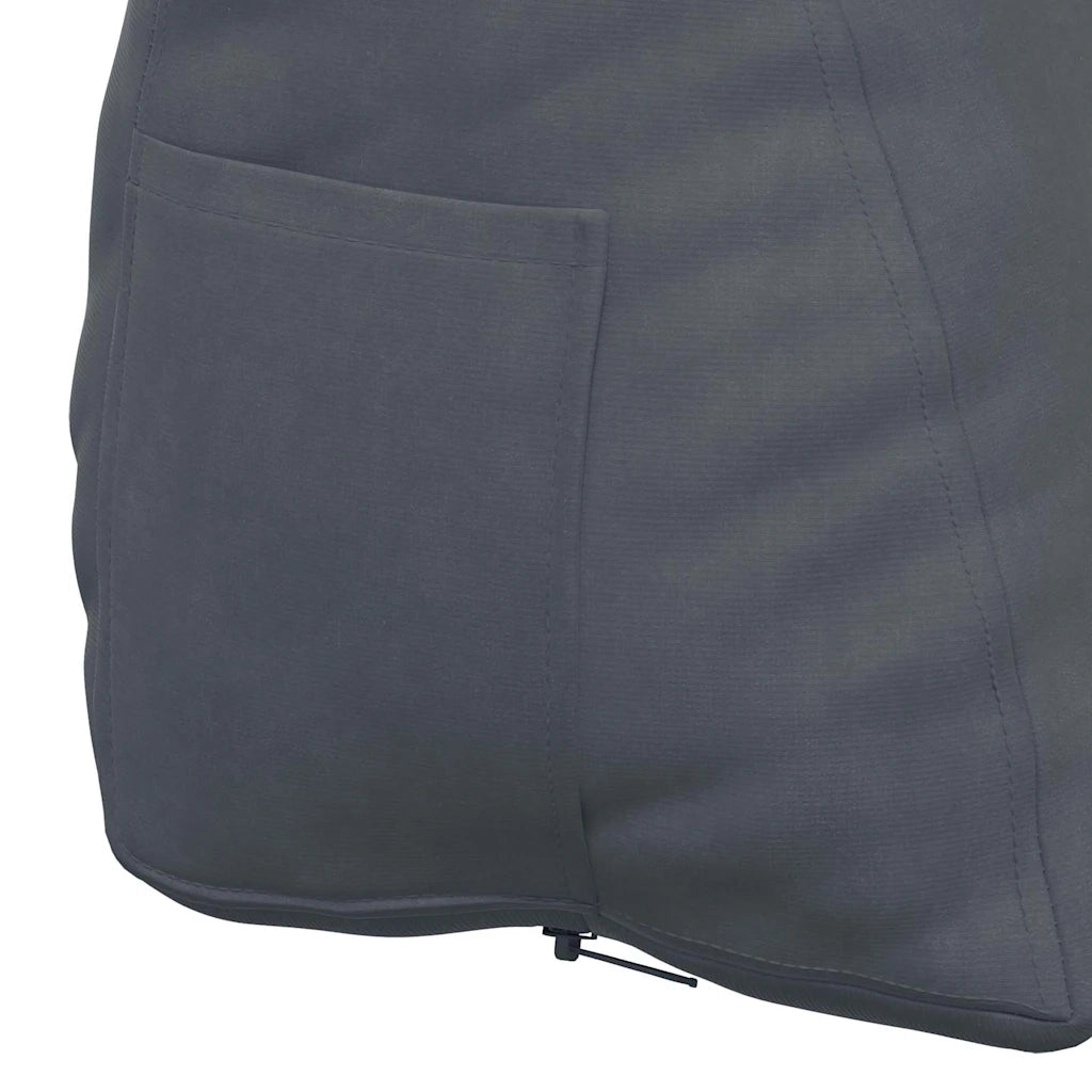 Cuscino per Schiena | Cuscino dorsale Grigio scuro 45 x 20 x 35 cm