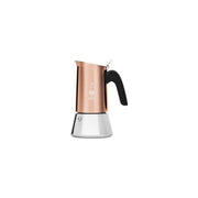 Bialetti 0007284CN Venus Caffettiera Acciaio Inossidabile 4 Tazze 170 ml Adatta a Induzione colore Bronzo