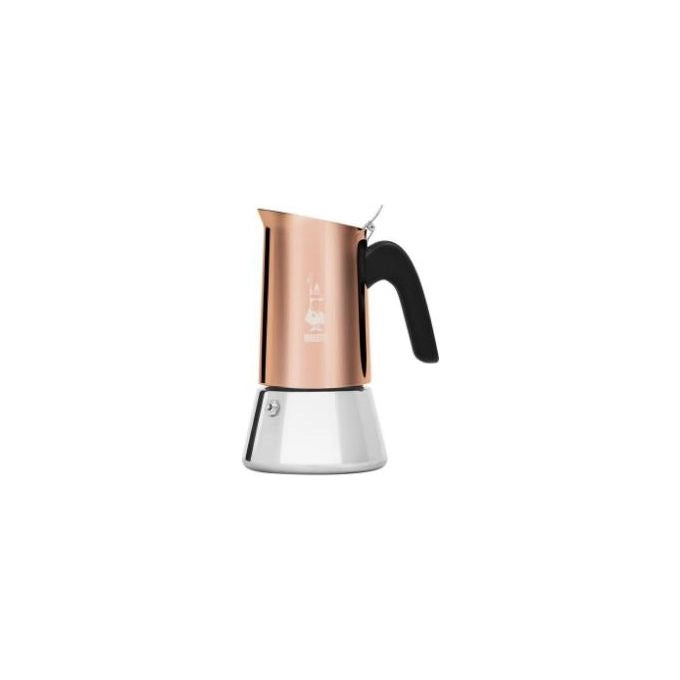 Bialetti 0007284CN Venus Caffettiera Acciaio Inossidabile 4 Tazze 170 ml Adatta a Induzione colore Bronzo
