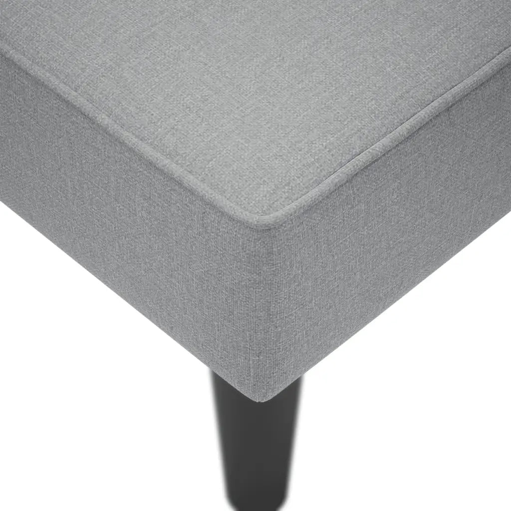 Sdraio con Bracciolo Destro in Tessuto Grigio Chiaro CFW4361441
