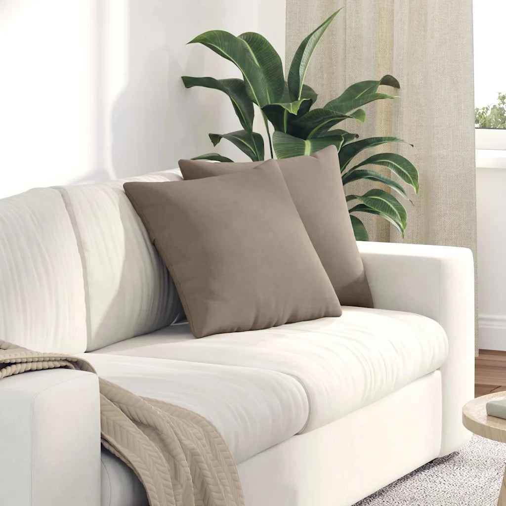 Cuscini da Divano 2 pz-Set di 2 Cuscini per Sofa Talpa 45 x 45 cm Tessuto 362539