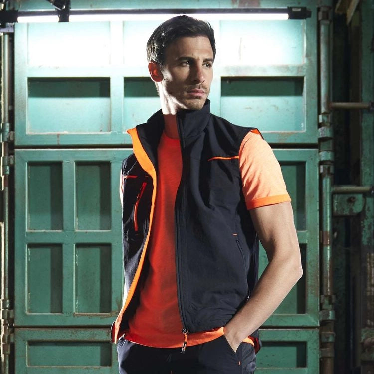 U-POWER GILET SATURN BLUE/ARANCIO TG.  L- 1,0 pz