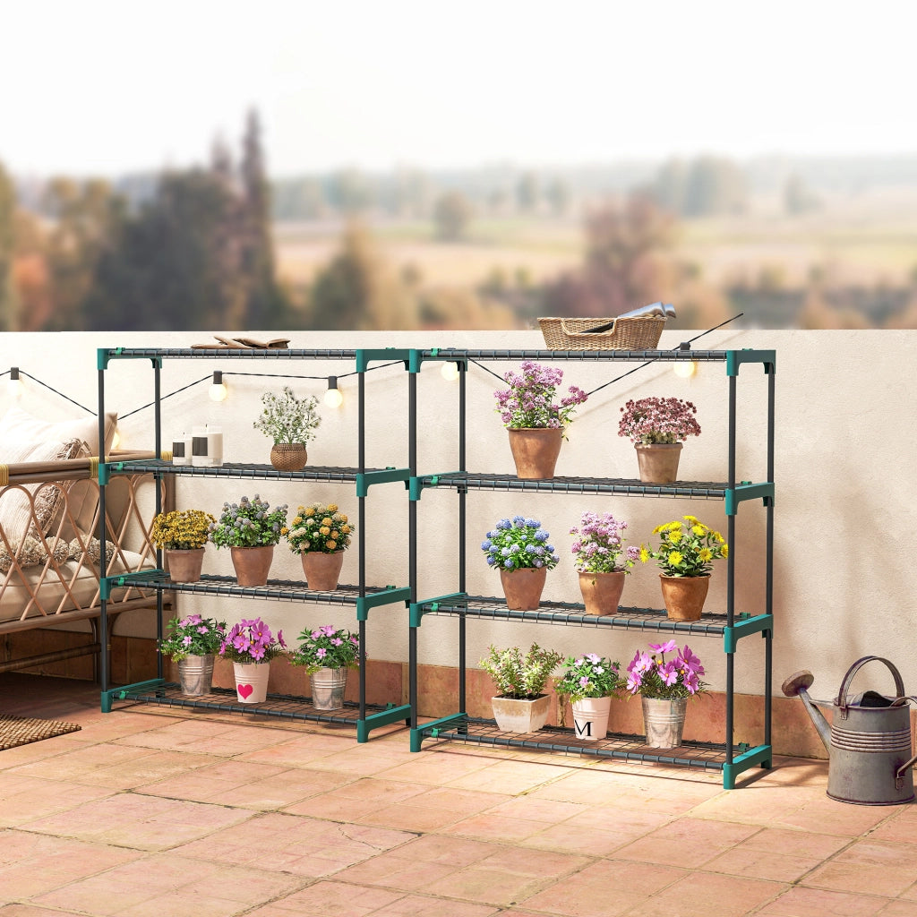 Supporto Piante 4 Livelli ¨C zephmum ¨C Verde